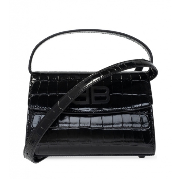 Balenciaga Handbags - SOLD Balenciaga 8" croc embossed calfskin leather Ghost handbag shoulder purse